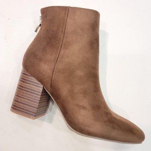 Tobacco Color Booties by Bamboo